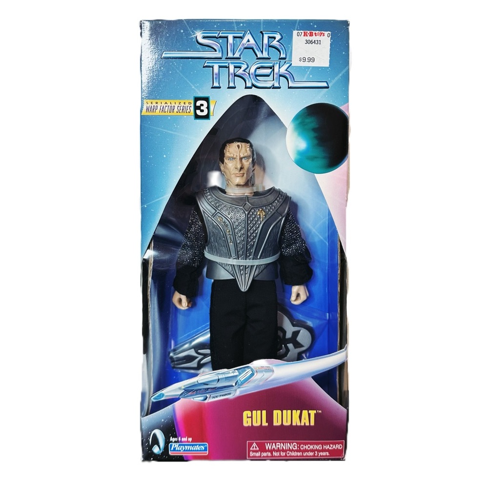 Star Trek Deep Space Nine GUL DUKAT Serialized 9” Playmates 1998 NEW SEALED!
